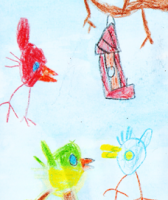 ZVLÁŠTNE KŔMIDLO PRE VTÁKY